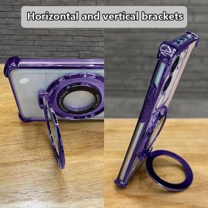 Ốp lưng Vivo V29 V30 V40 V27 Pro V40Pro 5G Ốp lưng giá đỡ Vỏ có nam châm điện thoại vỏ bảo vệ camera đệm hơi dày chống sốc thẩm mỹ cao cấp rõ ràng chống rơi