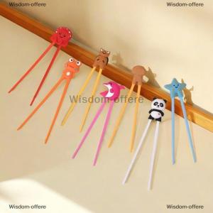 [COD] Wisdom-offere Kids Training Chopsticks Panda Frog Childrens Helpers Chopsticks Reusable Chopsticks Learning Chopstick Helper For Kid Children