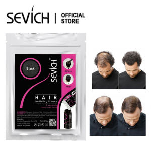 SEVICH 25g Hair Loss Concealer Black Hair Fiber Treatment