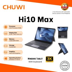 Chuwi Hi10 Max 2in1 Windows Tablet Laptop Intel N150 | 512GB SSD 12GB RAM | With Docking Keyboard