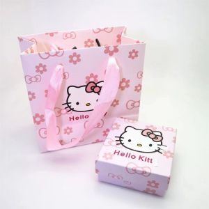 VIVOLILV ✨✨Hello Kitty กล่องของขวัญน่ารักของขวัญห่อกระเป๋าเหมาะสำหรับงานเลี้ยงเทศกาลวันเกิด