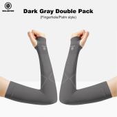 SOLOEVER UPF50+ Arm Sleeves for Men & Women – UV Sun Protection Cooling Breathable Outdoor Sports Basketball Cycling Tattoo Cover