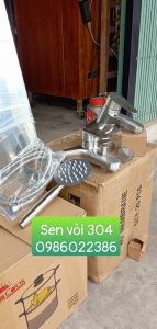 Bộ sen tắm.Bộ sen vòi inox 304 đầy đủ phụ kiện dễ dàng lắp đặt - Bảo hành 12 tháng vòi lavaboshop sẽ hường dẫn lắp đặt