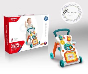 Multifunctional Baby Music Walker Early Learning Toy