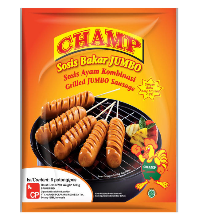 Champ Sosis Bakar Jumbo 500Gr | Lazada Indonesia