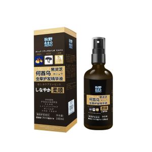Xịt Đen Tóc Akino Nhật Bản - Xịt Đen Tóc Linh Chi Akino Giúp Phủ Bạc Nuôi Tóc Đen Dày Bóng Mượt