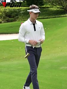 PGM สินค้าใหม่   หมวกกอล์ฟสำหรับผู้ชาย ป้องกันแสงแดด หมวกไม่มีปีก   หมวกบอลระบายอากาศ ดูดซับความชื้นและเหงื่อ #