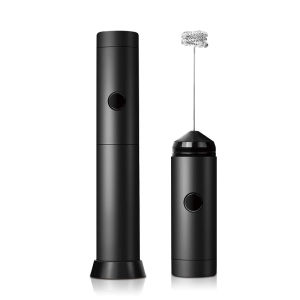 Fypo Máy Tạo Bọt Sữa Bằng Điện Máy Xay Cầm Tay Máy Đánh Trứng Máy Tạo Bọt Kem Máy Xay Cà Phê Cappuccino Máy Đánh Trứng Máy Trộn Hai Lò Xo Bằng Thép Không Gỉ Chạy Bằng Pin Dụng Cụ Nhà Bếp Cà Phê Latte Tiện Dụng