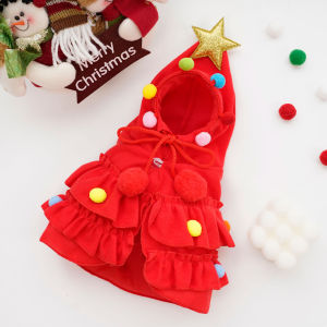 Autumn Winter Christmas Holiday CapeDog Transformation Costume Wholesale Dog Clothes Cat Supplies Cat Apparel