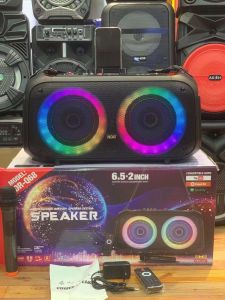 NDR-Q68 Professional Battery System Portable 6.5X2 inches Bluetooth Speaker with wireless mic