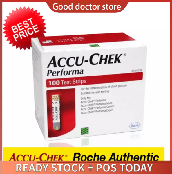 thumbnail image 2 of 100 Accu-Chek Guide Glucose Test Strips – New Mint, Exp 11/2025, Roche Brand 2 of 5