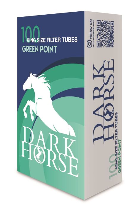 [KOSONG/EMPTY TUBE] Dark Horse Green Point Filter Tubes 8x15mm - 100 ...