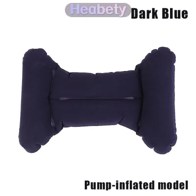 Heabety Inflatable Travel Nursing Waist Pillow Blow Up Lumbar Body Back Support Pillow For Airplane Long Flight Journey Travel Airplane