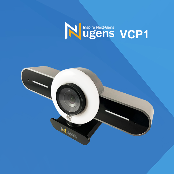 Nugens 1080P Webcam with Ring Light Works Great with