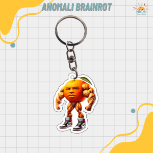 KEYCHAIN ANOMALI BRAINROT/GANTUNGAN KUNCI ANOMALI BRAINROT/AKSESORIS GANCI