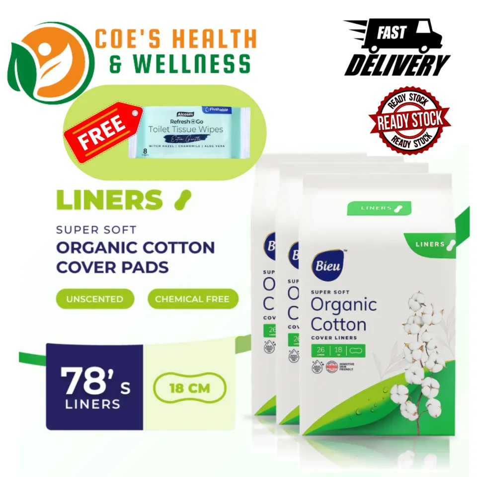 Organic Cotton Cover Panty Liners