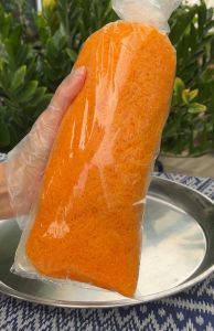 ฝอยทอง กลิ่นมะลิชาววัง 1 กก. สูตรโบราณจากเพชรบุรี เส้นเล็ก ยาว สีสวย หวานน้อย ไม่คาวไข่ พร้อมส่ง ของขวัญ ของฝาก ขนมไทย