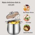 Periuk Sup Keluli Tahan Karat SUS 304/ Tinggi & Dalam /Periuk Sos / Periuk Susu/ Periuk Memasak/ Stainless Steel Soup Pot/ High & Deep /Sauce Pot / Milk Pot/ Cooking Pot. 