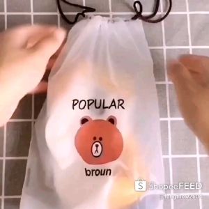 Ready Stocking women colourful fashion cartoon bear college style soft sport socks