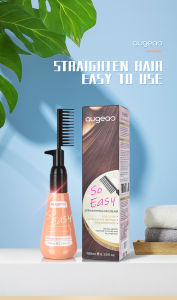 AUGEAS 180ML STRAIGHTEN HAIR CREAM EASY TO USE GENTLE AND AITI-DAMAGE SHINY AND SMOOTH 180ML