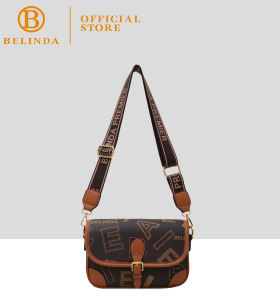 Belinda Women Bag BP8268C High Quality Korean Vintage Luxury Bag With Wide Sling Printed Bags For Woman
