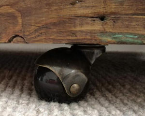 MOON Antique Brass Ball Caster Heavy Duty Office Chair Roller Replacement Set of 5 Office Chair Chair Chair Wheel Chair Caster [In Stock/Fast Shipping]