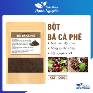 Bột bã cà phê 100g bã cà phê tẩy da chết dưỡng trắng da mặt body giảm thâm sạm nám