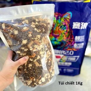 [ Túi chiết ] Hạt Cho Mèo LANGLIKE Siêu Topping Đạm 40% Không Độn Ngũ Cốc 500g / 1Kg