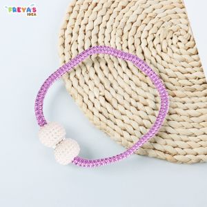 FR-C1231 Tali Pengikat Gorden Mutiara Model Klip Pengait Hordeng Curtain Ball / Tali Tirai Jendela