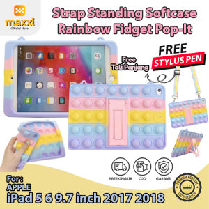 iPad 5 6 9.7 inch 2017 2018 Soft Case Casing Cover Pop It Tali Kid