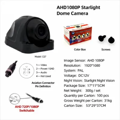 Ekleva Camera lùi xe Hỗ Trợ Hệ Thống chiếu hậu Cam Bãi Đậu Xe An Toàn nhìn trong đêm Cho Xe Tải Rv Trailer Xe Tải Xe Tải 24V Xe Buýt