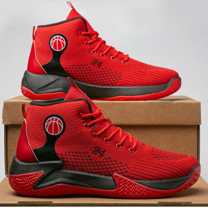 TOMITANY Size 39-45 Basketball Shoes Breathable Outdoor Rubber Non Slip Sport Shoes for Men