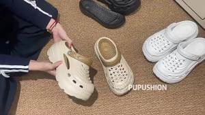 [Free Shipping] STELU WomenS Thick-Soled Clogs 2025 Summer New Design Super Soft Beach Sandals