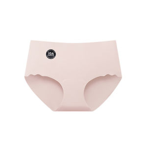 Ultra-thin Ice Silk Nude Underwear Seamless 10A Antibacterial Womens Breathable Quick-drying Bottom Crotch Briefs