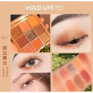 Hold Live Holdlive Red Velvet Honey Eyeshadow [ Clearance Stock] | HOLD LIVE红丝绒蜜意眼影奶盐芝士干枯玫瑰香芋紫哑光豆乳水泥盘 【清货】