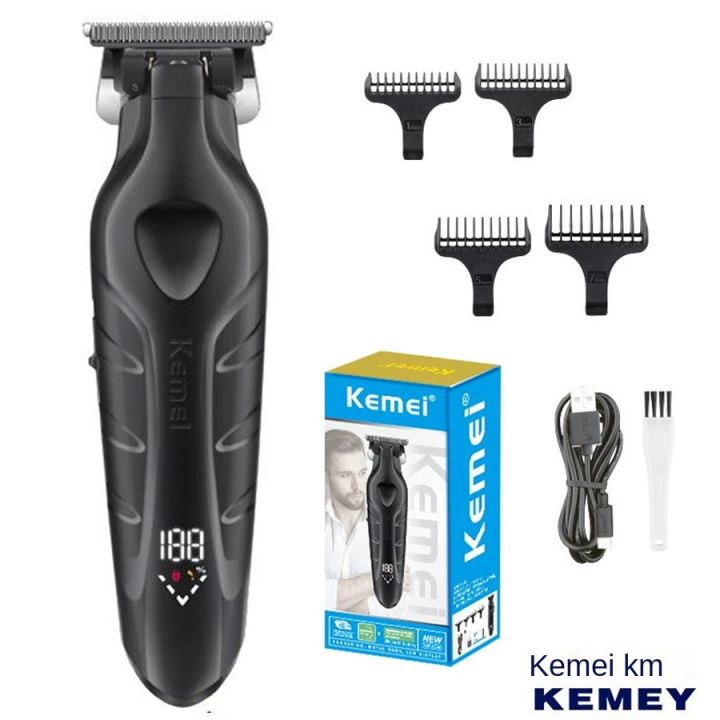 km-2299 upgraded version of Kemi hair clipper USB oil head engraving ...