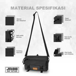 Tas Multistyle selempang dan clutch hanbag murah pria dan wanita segala acara Hijau Army