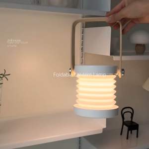 [พร้อมส่ง] Jnihouse : Foldable Lantern Lamp โคมไฟตั้งโต๊ะ
