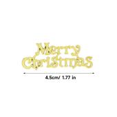 26cm Luxurious Faux Velvet Christmas Flower Realistic Handmade Xmas Tree Ornaments Elegant with Ice Crystal Simulated Flower
