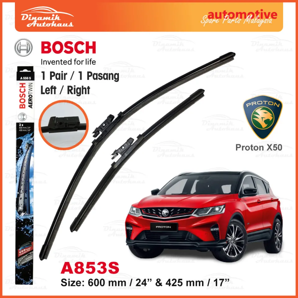 Proton X50 SUV Car Front Windshield Wiper Wiper Cermin Depan