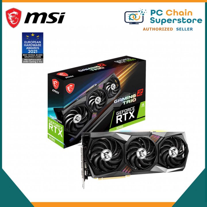 MSI GeForce RTX 3080 GAMING Z TRIO LHR 10GB GDDR6X