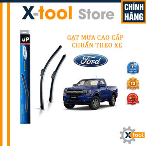 Gạt Mưa Ô Tô Silicone Xương Mềm UP PARTS Cho Ford Ranger Ecosport Escape Everest Edge Transit