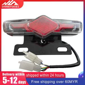 36V 48V 60V Electric Bicycle Lamp Waterproof LED E-bike Turn Signal Taillights