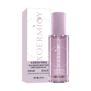 2pcs Silky Moisturizing Conditioning Oil Serum Argan Oil Moisturize for Dry Frizzy Damaged Newly Rebonding Hair 100ml