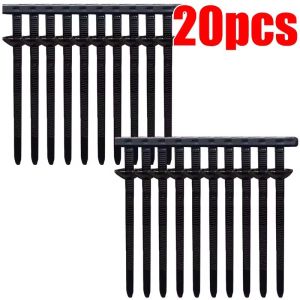 60PCS Universal Nylon Cable Tie Buckle Auto Fastener Screw Replacement Clip Car Fender Trunk Engine Guard Panel Wire Management Secure