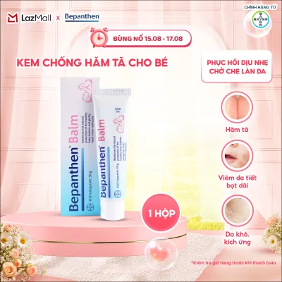 Kem Chống Hăm Bepanthen Balm Dạng Kem Mỡ Tuýp 30G
