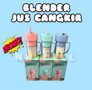 Blender Portable Mini 420ML Cruisher juicer Mini Juice Cup Blender Jus portable gelas Sedotan