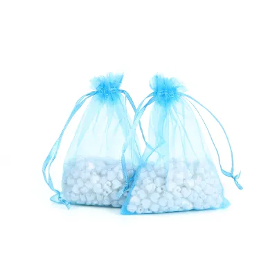 St.kunkka 10pcs/Bag Adjustable Drawstring Organza Bags Jewelry Packaging Bags Candy Wedding Bags Wholesale Gifts Pouches