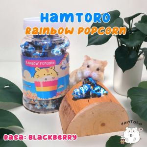 Hamtoro Rainbow Popcorn 50g Snack Buah Hamster Sugar Glider Nafsu Makan