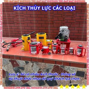 Con đội thủy lực ( 5 tấn 10 tấn 50 tấn... - Hành trình 10cm 20cm... ) - Kích thủy lực - Chuyên Dụng Cho Nhà Xưởng Gara ô tô... - Thợ Săn Máy Ngon